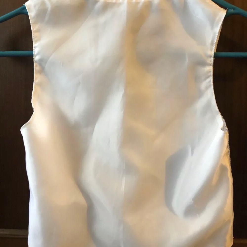 US Polo Assn Boys Dress Blue And White Striped Vest Size 5 - Picture 4 of 4